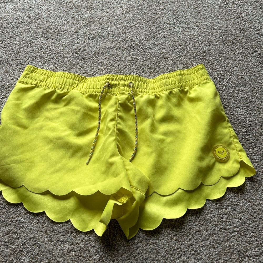 Roxy Girl Yellow Shorts